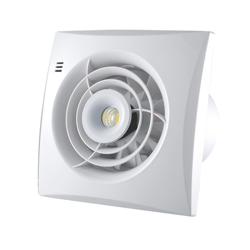 Ventiladores de escape montados en techo de alta potencia con acabado blanco claro y alto flujo de aire 248-840