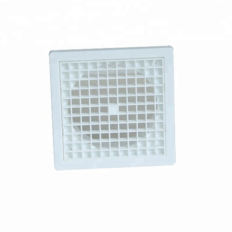 Grill de gravedad de plástico de tipo corriente eléctrica de 23-65 mm CA para circulación de aire HVAC