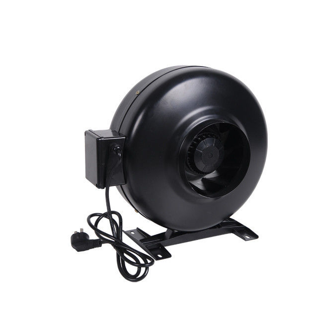 Alto flujo de aire 6 pulgadas ventilador de conducto en línea ventilador de escape de refuerzo para la tienda de cultivo hidropónico blanco