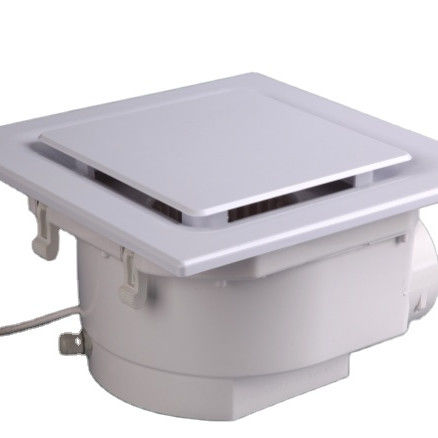 Bajo ruido Techo de plástico Pared montada ventilador de escape de ventilación con luz LED 6 pulgadas