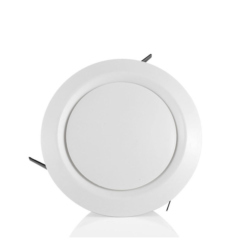 Difusor de ventilador de pared de plástico redondo para ventilación de aire de techo de 200 mm para la cantidad de aire 162-252
