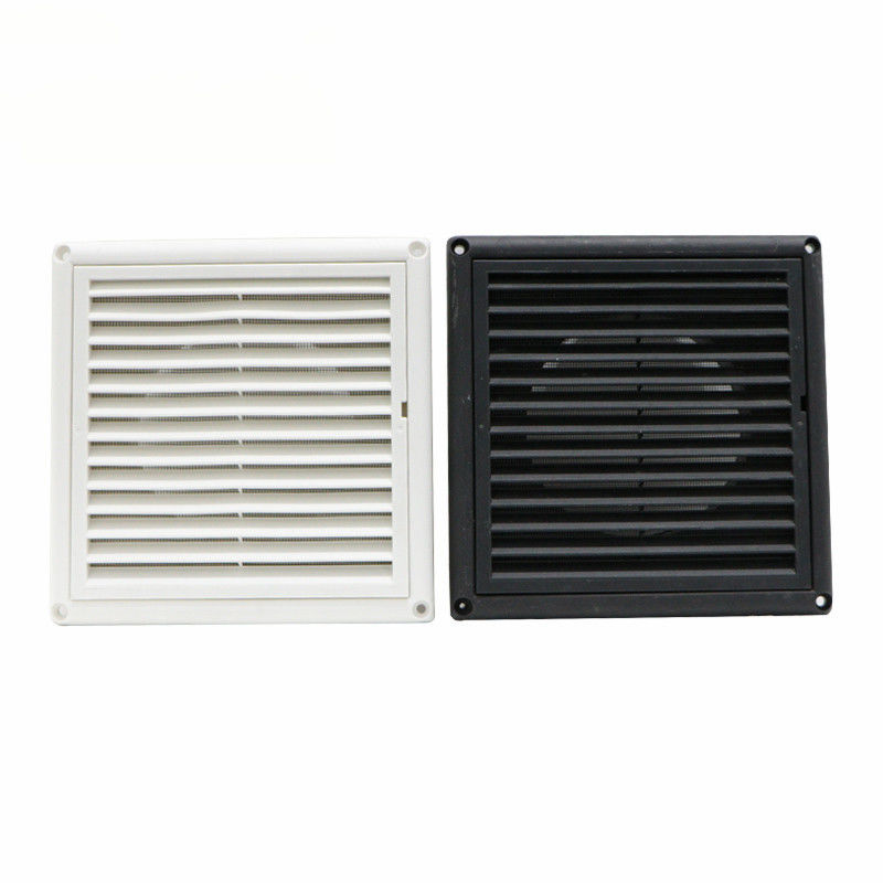 Masa 100mm 125mm 150mm 200mm HVAC Grill de gravedad de aire de plástico fabricado por OEM / ODM