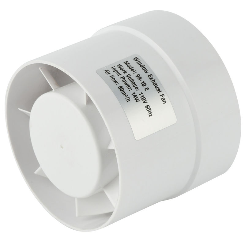 Ventilador de conducto de admisión con bajo ruido y logotipo personalizado con voltaje 110V-240V y enchufe UE