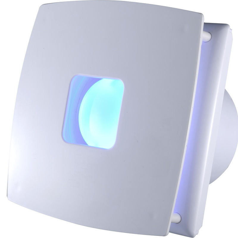 Apoyo personalizado 4 6 pulgadas ventilador de escape de vidrio de baño con ventilación y montaje