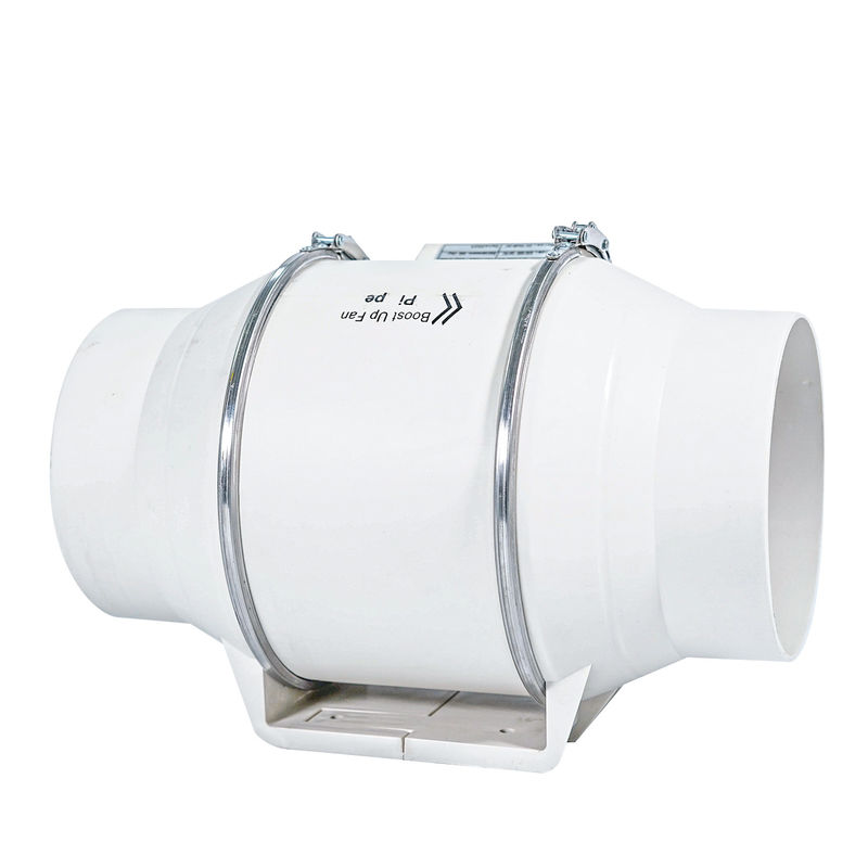 Ventilador de extracción silencioso de tienda de cultivo 4 6 5 8 10 pulgadas de flujo mixto personalizado de ventilador de conducto interno