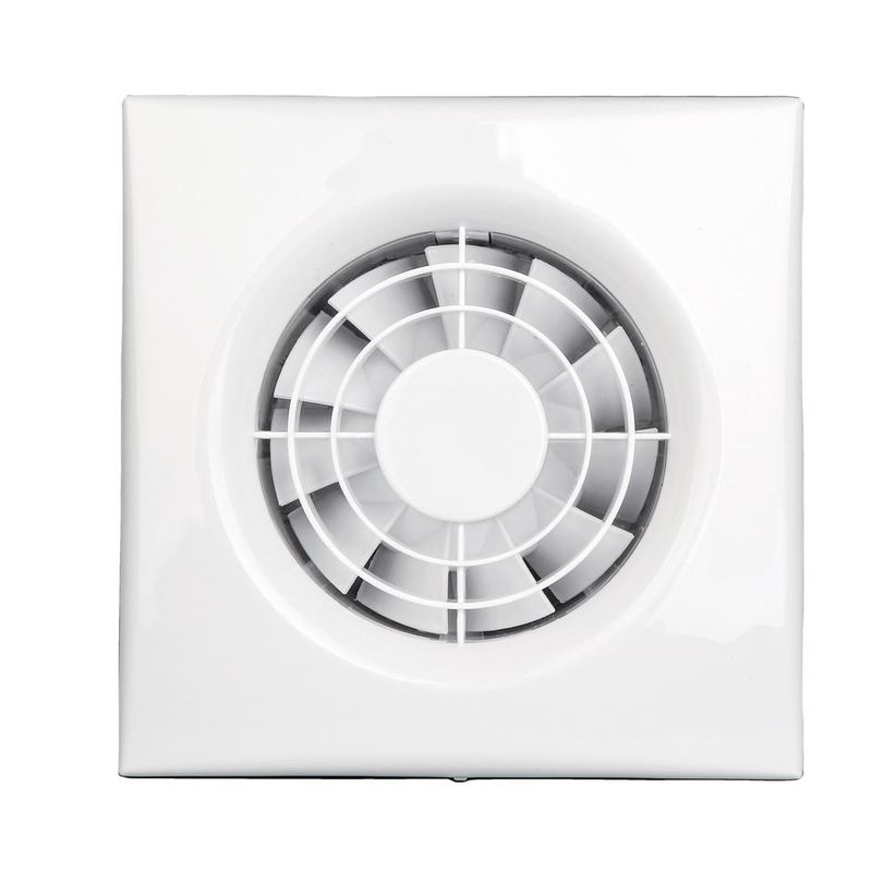 Ventiladores de escape montados en el techo con luz para ventilación de aire