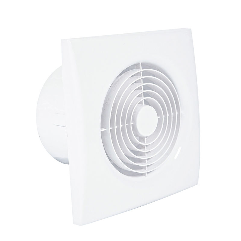 OEM soportado blanco 35w 250v ventilador de extracción de aire de montaje en pared redondo para producción en masa