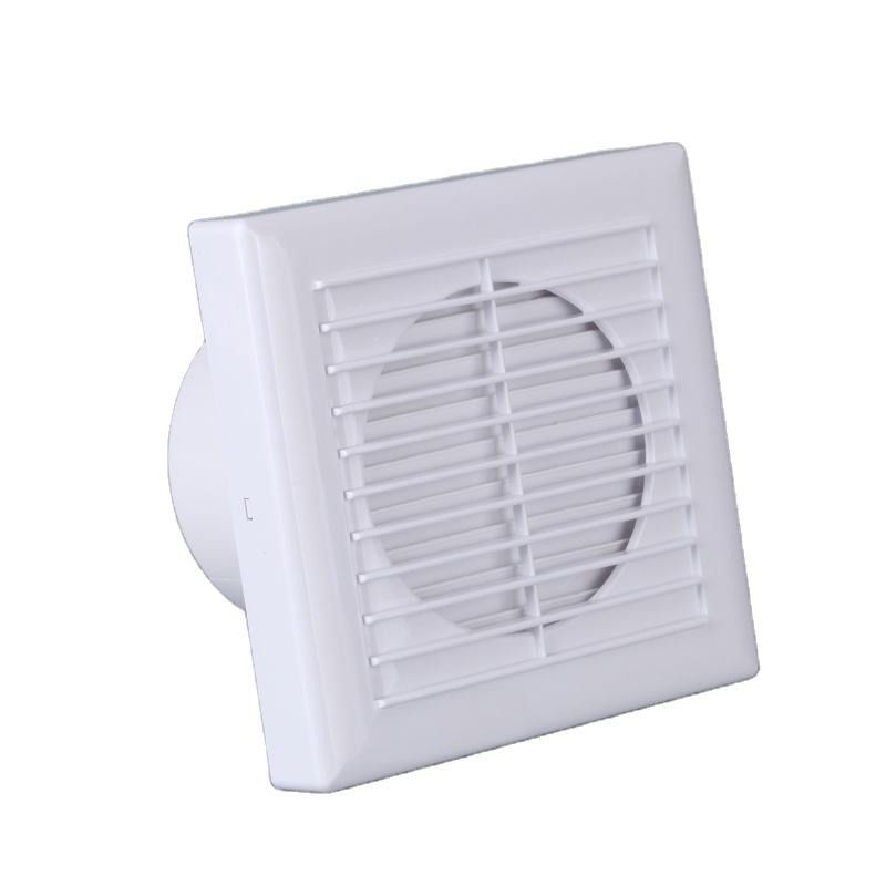 Producción en masa de ventilador de escape de baño de 4 5 6 pulgadas montado en la pared por OEM/ODM para hoteles
