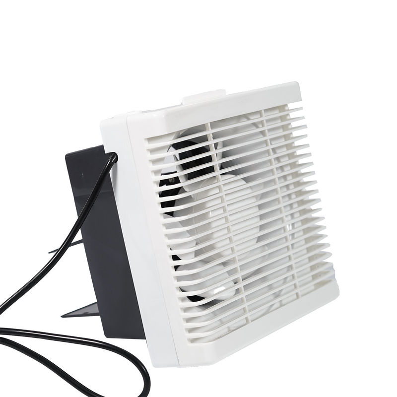OEM/ODM 6 8 10 12 Pared de plástico cuadrada Ventana de ventana de baño ventilador de escape con ventilador extractor de aire de red de alfombra