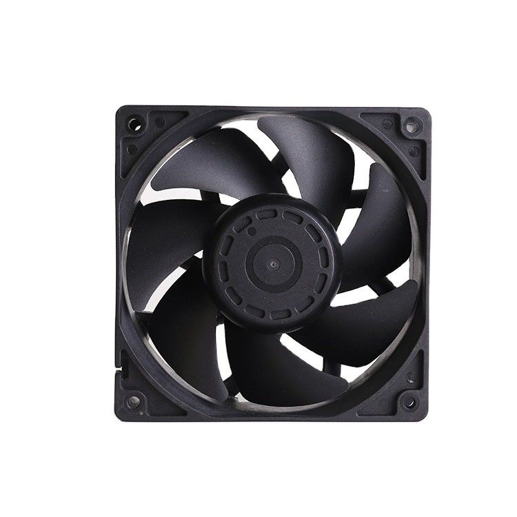 240V 80X80X25MM 8025 24 a 48V de flujo axial de corriente continua pequeño ventilador de cobertura de enfriamiento para granjas