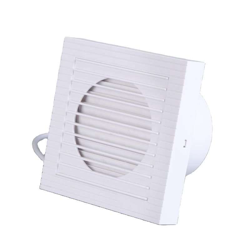 6 pulgadas de la tienda de comestibles de la cocina de la pared montaje ventilador extractor de aire con logotipo personalizado y montaje