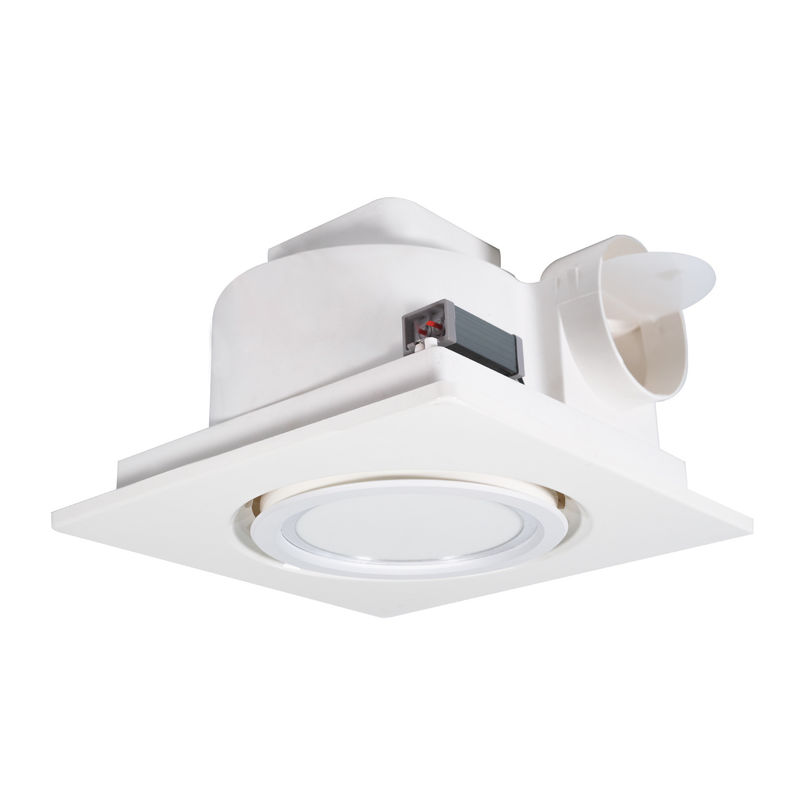 Ventilador extractor de aire de pared de cocina de 6 pulgadas con logotipo personalizado y diseño de bajo ruido