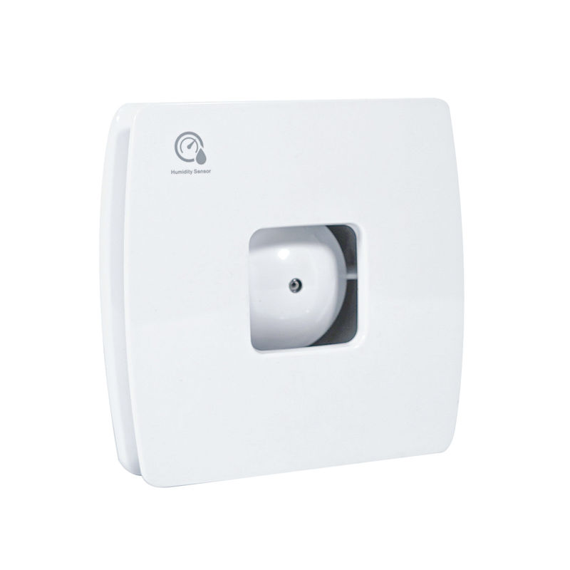 6&quot; 8&quot; 10&quot; 12&quot; Blanco de plástico / Metal Volver ventilador de flujo axial para la extracción de aire del baño