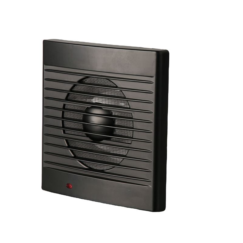 120V de flujo axial de plástico silencioso de pared montado en el hogar ventilación del baño ventilador extractor de aire