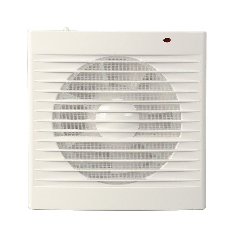 Plastico personalizado 4 5 6 pulgadas ventilador de escape de baño silencioso ventilador de extracción de aire de flujo axial