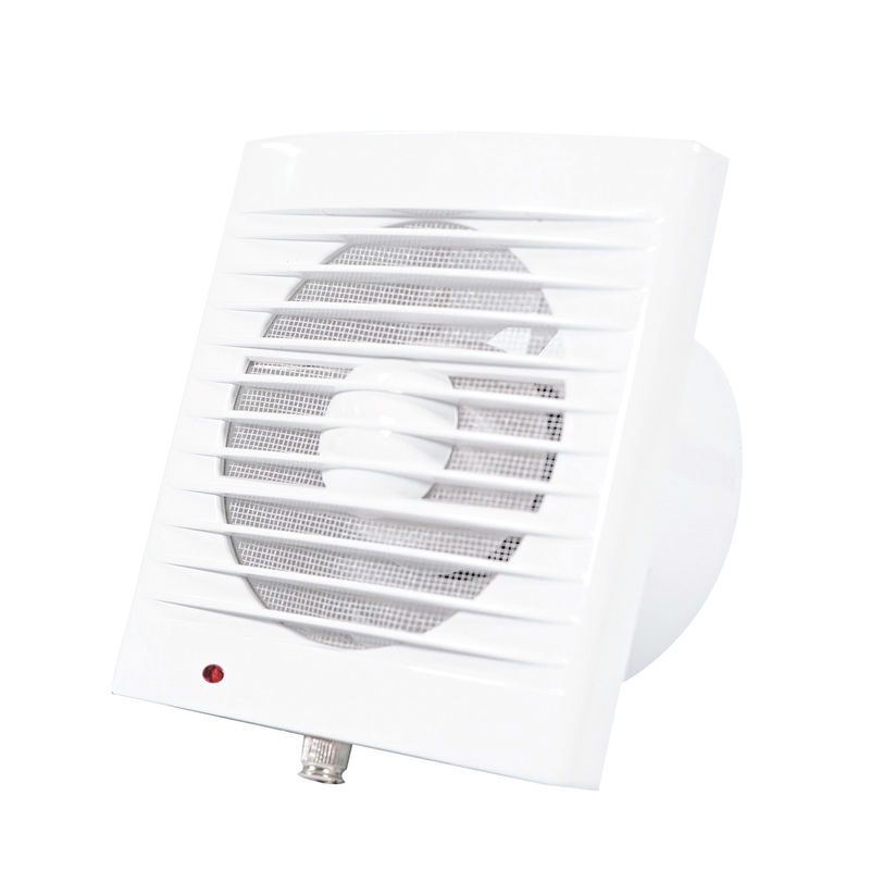Ventilador extractor de aire de ventilación con iluminación LED 100-150 mm Blanco 240V