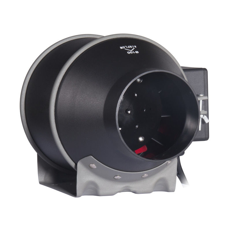 APP WIFI inteligente 4 pulgadas de bajo ruido ventilador de ventilación de conductos en línea controlador programable EC motor ventilador de conductos en línea